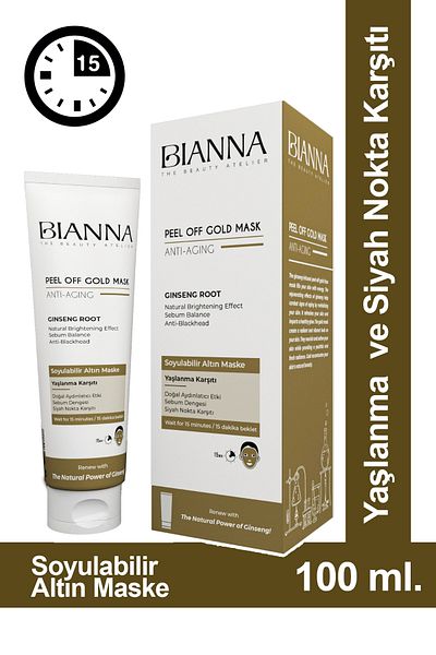 Bianna Anti-Aging Peel-Off Mask| Ginseng 100 ml