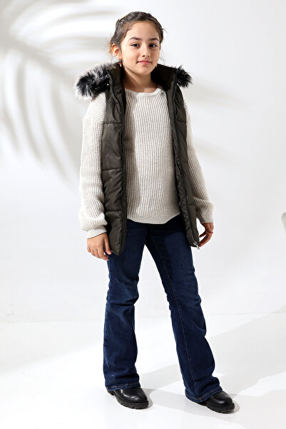 Talsmoda ΧΑΚΙ ΧΡΩΜΑ ΑΦΑΙΡΟΥΜΕΝΟ ΠΑΙΔΙΚΟ ΓΙΛΕΚΟ ΜΕ κουκούλα