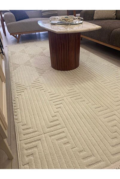 KARAR HALI Krem İskandinav halı