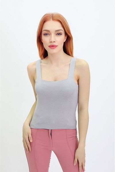 ÇILDIR ÖRME square collar knitwear athlete