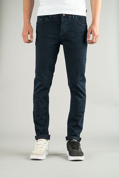 bombe Férfi Birdy Antik Mosott Rugalmas Slim Fit Slim Fit Farmer