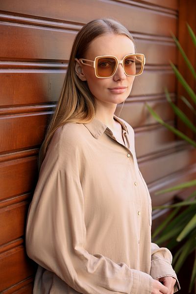 ModaLand Women's and Men's Trendy Oversized Square Lightweight Sunglasses