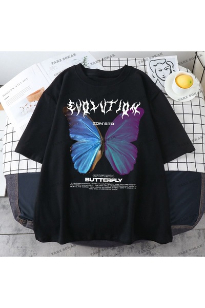 Adrift Y2K Unisex Harajuka Anime Ρετρό Kawai Kuromi T-shirt Κωδικός Rertr Tar...