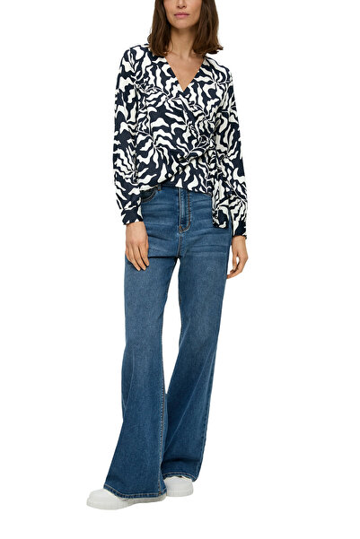 s.Oliver Wickelbluse aus Satin