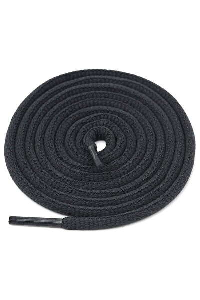 GoLite 110 Cm Oval Spor Ayakkabı Bağcığı , Atletik Bağcık 1 Çift - Koyu Gri