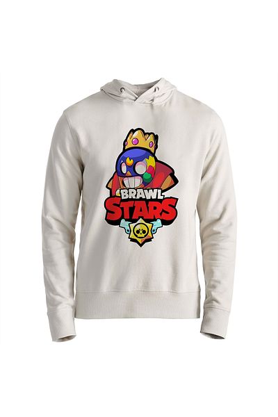 Alfa Tshirt Unisex Kids Ecru Brawl Stars El Primo Sweatshirt