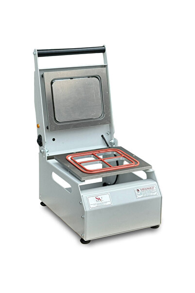 Genel Markalar Sönmez Vakum 4 Bölmeli Eko Manuel Kase Tabak Kapatma Makinesi