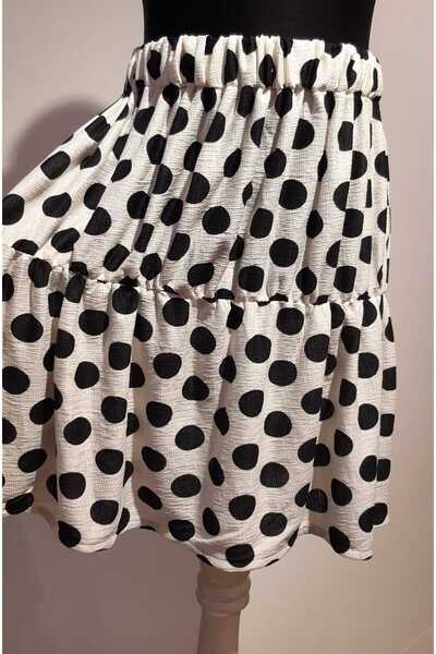 Erkut Чорна/біла спідниця в клітинку