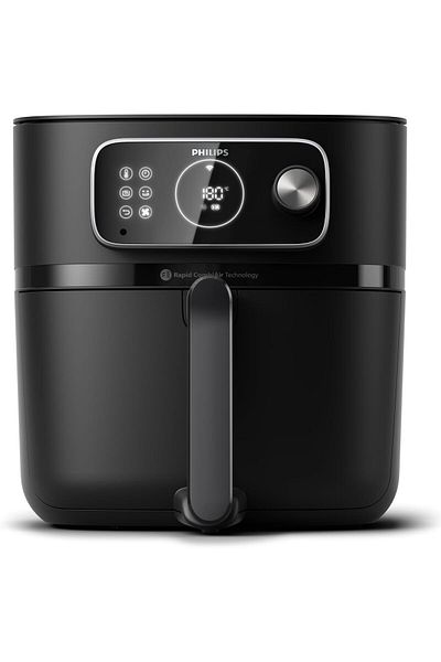 Philips VIP SERIES Airfryer 7000 Series XXL Connected, 2 kg, 8.3 L Capacity, Remote Connected, Black