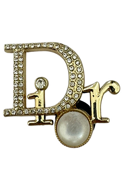 Crocs Metal Taşlı Terlik Süsü marka logo 55-Metal Taşlı jibbitz-Metal Taşlı C...