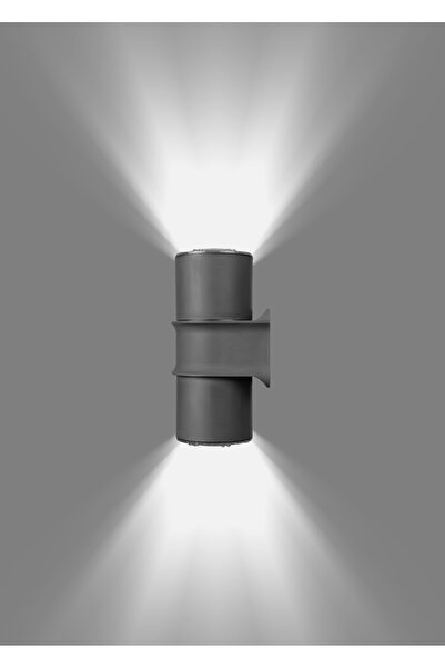 Ucuz Geldi شمعدان مزدوج IP54 خارجي Zita White Light حديقة إضاءة الجدار الشمعد...