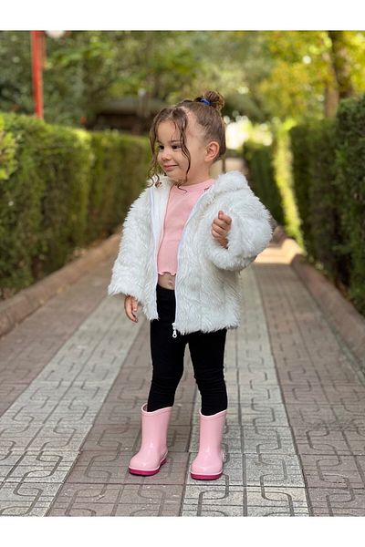 Ares Kids Fashion Унисекс кожено палто