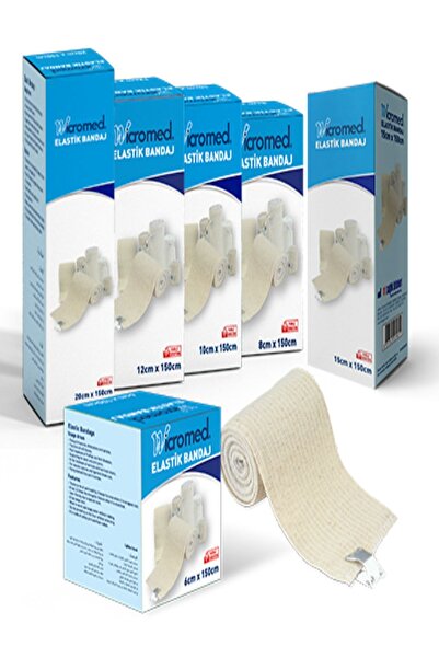 wicromed Kutusuz Elastik Bandaj 15x150 Cm 2 Adet