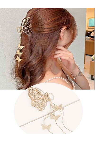 EyER Shoping Металева застібка великого розміру, модель метелик, з підвіскою ...