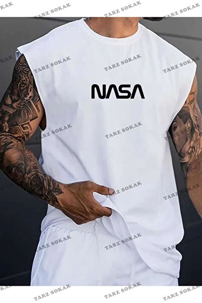 Tarzsokak Unisex NASA ŠTAMPANA BEZRAČNA MAJICA