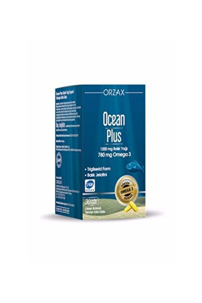 Orzax Ocean Plus Balık Yağı 1200 mg 30 Kapsül