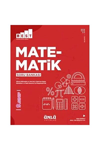 Ünlü Yayınları 9.sınıf Matematik Soru Bankası Best -