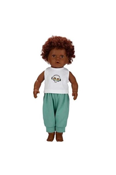 Sunman Oyuncak Kıvırcık Saçlı Kaliteli  Lisanslı Et Bebek