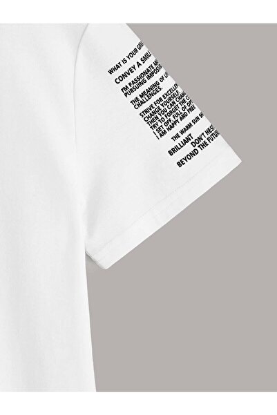 Deocept Μπλουζάκι Unisex Μπεζ Oversize