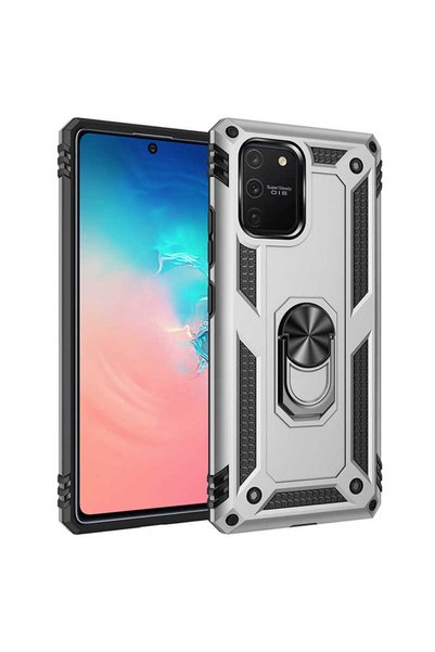 GRABONO Case for Samsung Galaxy A91 (S10 Lite) Dual Layer Polycarbonate Prote...