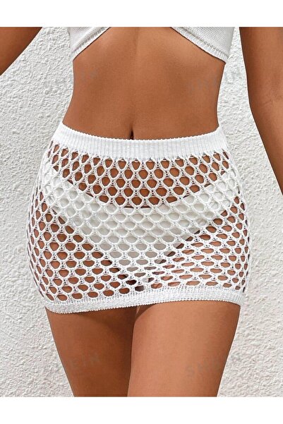 nathia outdoors Mini tricotaje ajurate Fustă damă 