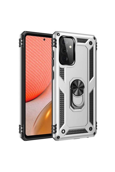 GRABONO Case for Samsung Galaxy A72 Case Dual Layer Polycarbonate Protection ...