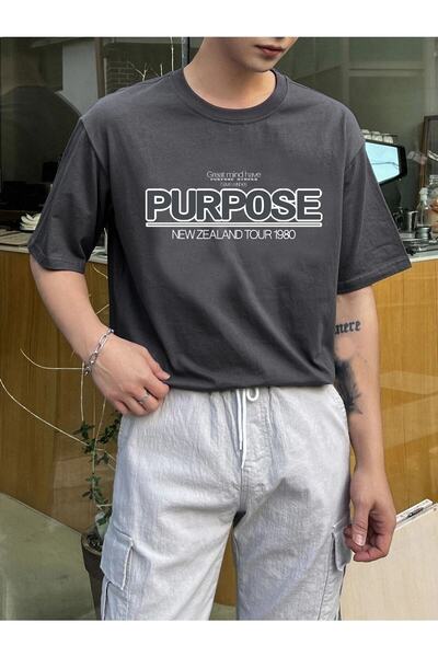 Deocept Фума Oversize T-shirt Purpose з принтом