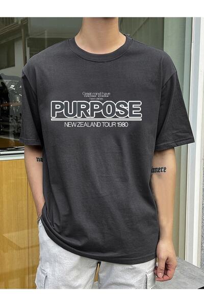 Deocept Фума Oversize T-shirt Purpose з принтом