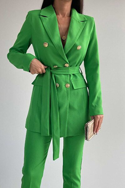 SONREİR GOMB RÉSZLET KÖTÖZŐ DZSEKI NADRÁG ÖLTÖM