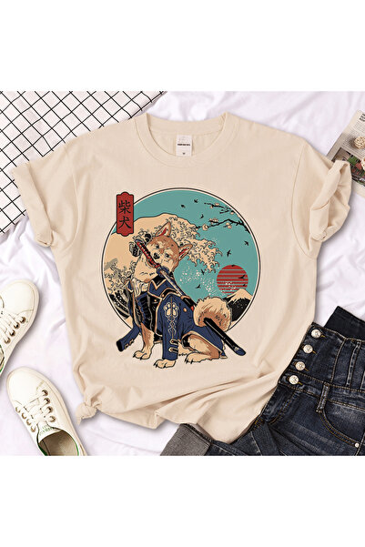 GALASHOP تي شيرت شيبا إينو بيج للجنسين Mod66