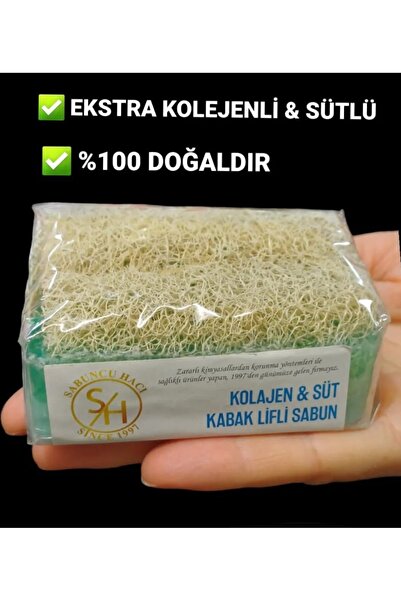 Sabuncu Hacı صابون اليقطين مع الكولاجين الإضافي والحليب - الكولاجين الليفي، 1...