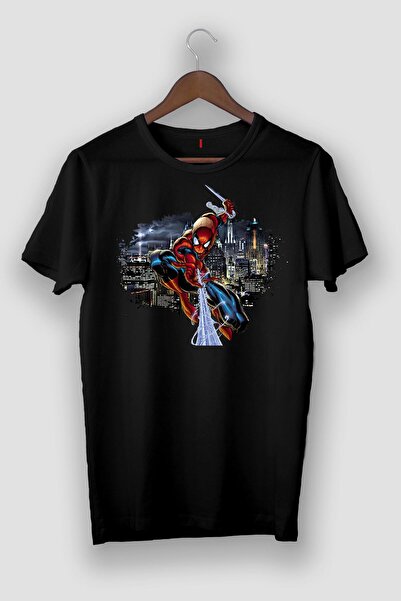 CONSTRAİN Crna - Spiderman majica - Vip dizajn majica