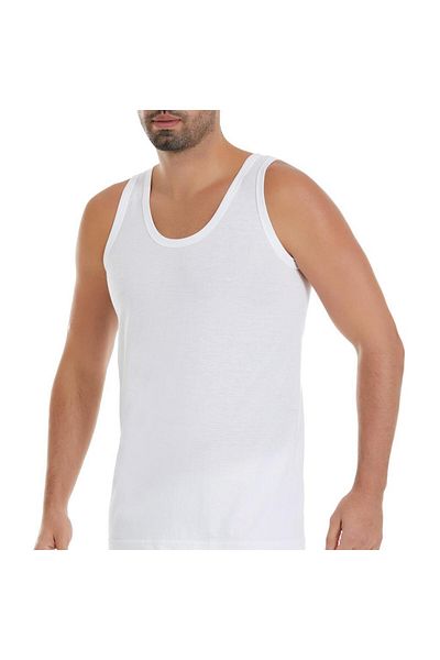TekYıldız (6 Pieces) Lycra Modal-Cotton Men's Undershirt 120