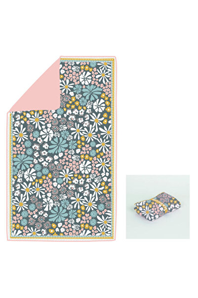 Decathlon منشفة ميكروفايبر - L - مطبوعة - 80 × 130 سم