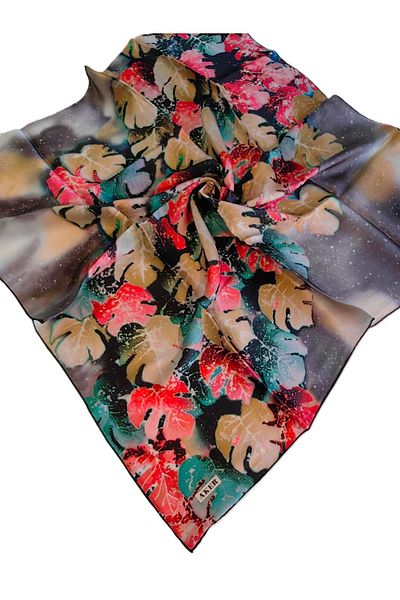 Aker SILK CREPE SATIN SCARF 2024 SUMMER SEASON8546701-312