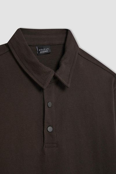DeFacto Slim Fit Polo tričko s krátkým rukávem C4136ax24sm