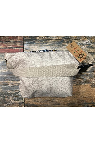 Street Bag Rez Ethnic Authentic Bohemian Waist Bag Daily Travel Usable Large Volume White Color