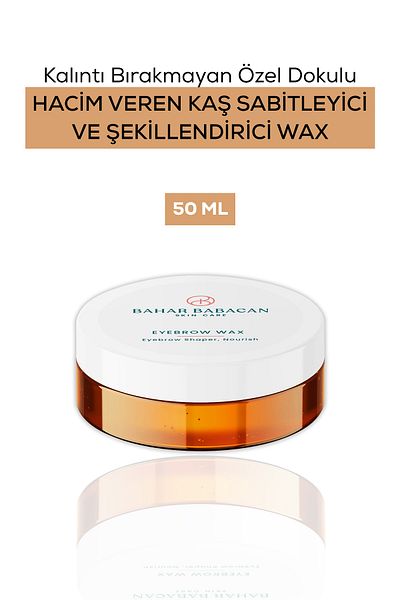 Bahar Babacan Non-Remaining Special Textured Volumizing Eyebrow Stabilizer and Styling Wax 50ml