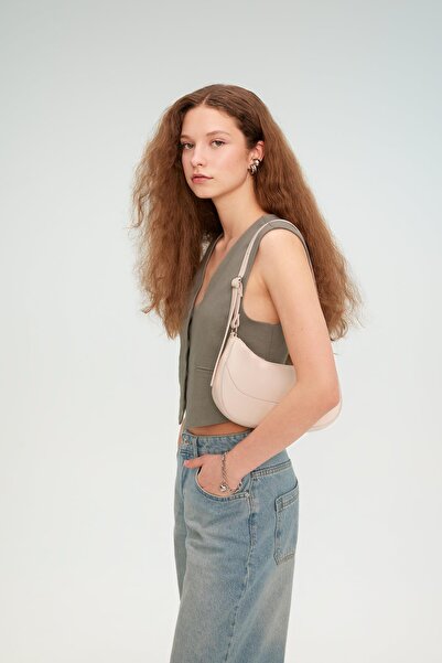 DeFacto Kadın Basic Suni Deri Omuz Çantası C8253AXNS