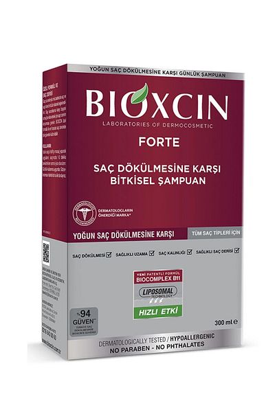 Bioxcin 300 ml Forte Herbal Shampoo - MFREYON00916