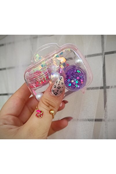 Serashine Glitter far lipgloss çantalı set