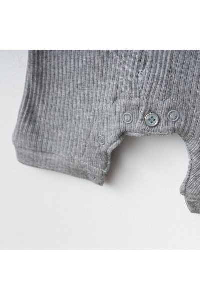 Minimus Newborn Baby Girl and Boy Summer Short Shorts Jumpsuit with Snap Front Short Sleeve Unisex Baby Jumpsuit