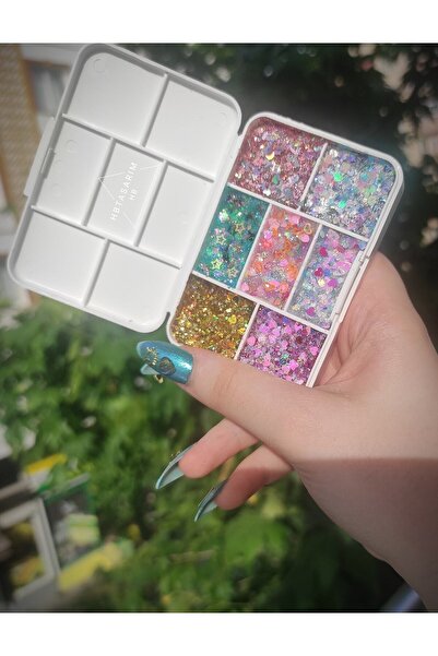 Serashine Glitter Jel Far Kremsi Jel Simli Far Paleti