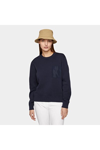 Tommy Hilfiger Organıc Cotton Woman Sweatshırt On Pocket