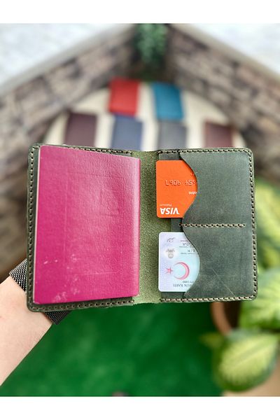 clawleather Leather Passport Case