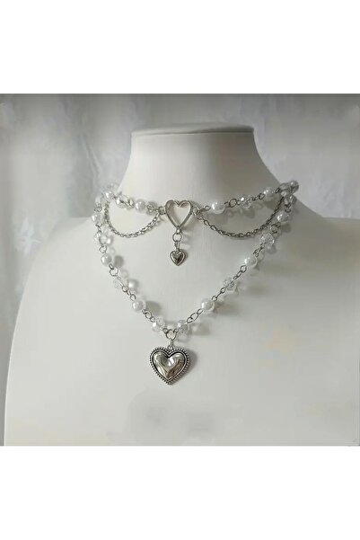 Serashine Heart detailed vintage gift design necklace