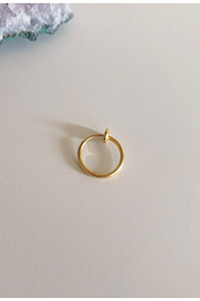 Bylin Sahte Yaylı Piercing /earcuff / Fake Septum /sahte Halka Küpe- 2 Li Set