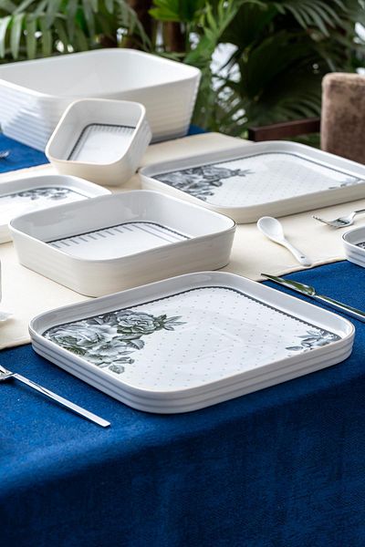 ACAR Leonas 6-Person 45 Piece Breakfast & Dinner Set