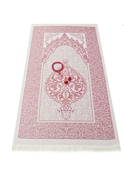 skycott Covor de rugăciune din chenille otoman de culoare deschisă de lux cu ...