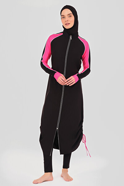 ALFASA Sports Finger-Strapped Long Hijab Swimsuit